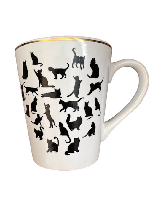 cats 11 oz coffee cup