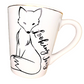 looking foxy coffee cup